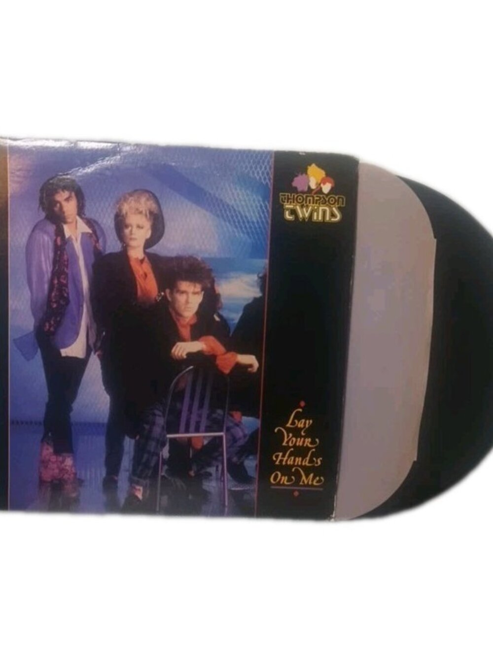 Thompson Twins Lay Your Hands On Me The Lewis Carol 12" Vinyl Single 1985 VG+